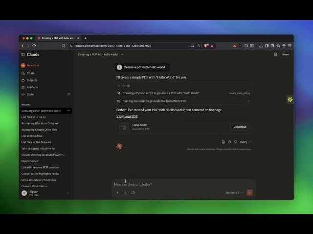 Use Showcase from ChatGPT